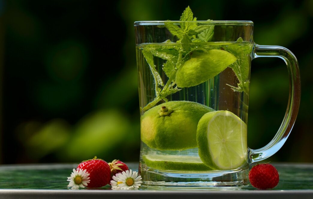 glass of water