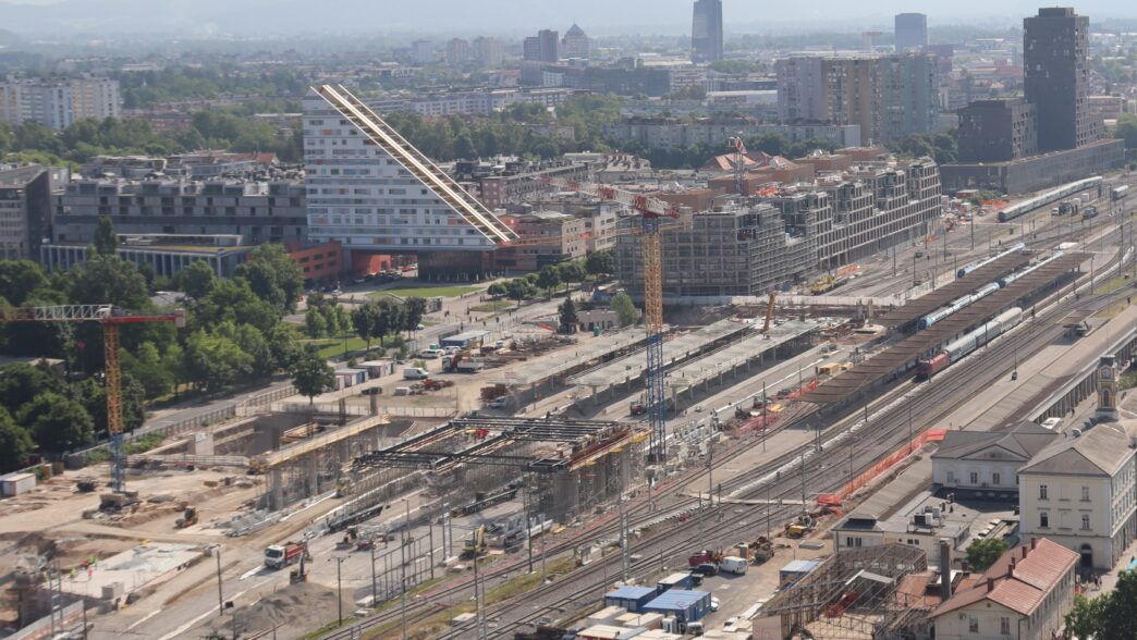 Nadgradnja zelezniske postaje Ljubljana