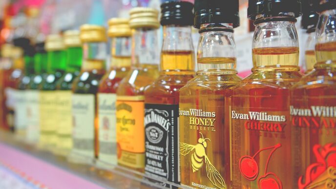 liquor store