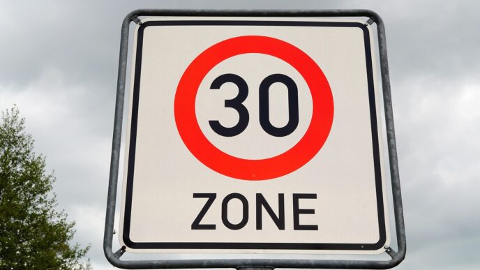 speed sign