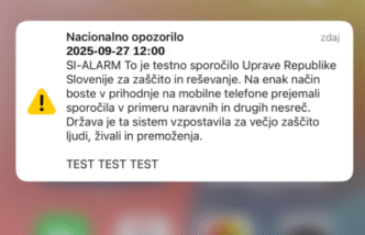 Test alarm