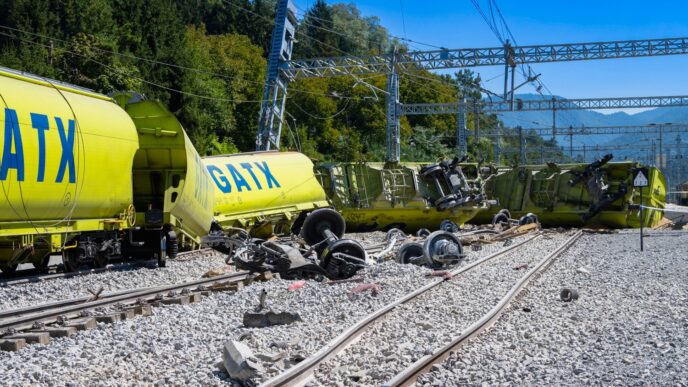 zelezniska nesreca v Borovnici