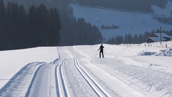 cross country skiing