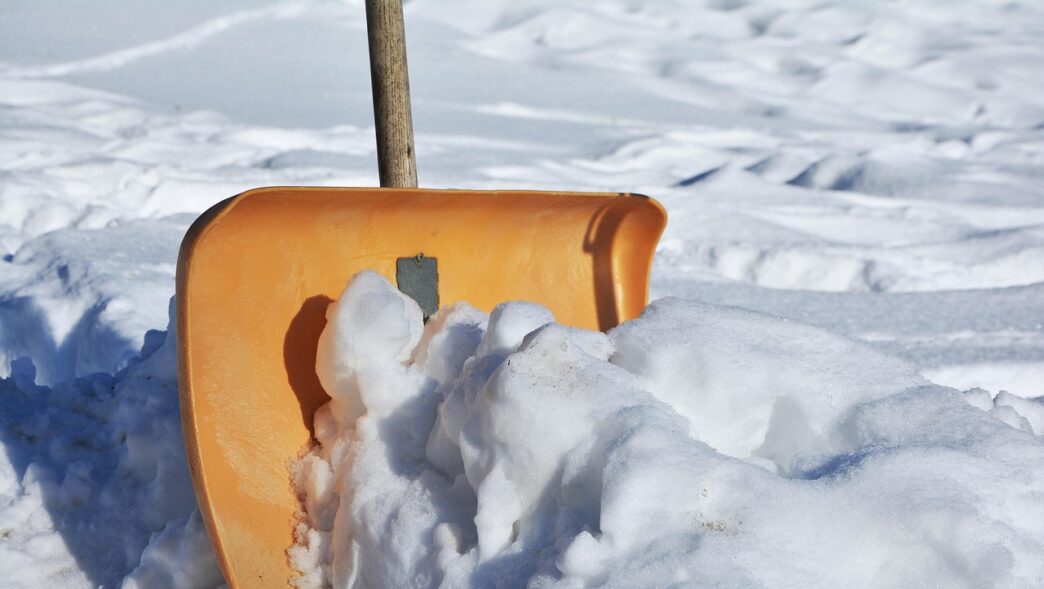 snow shoveling