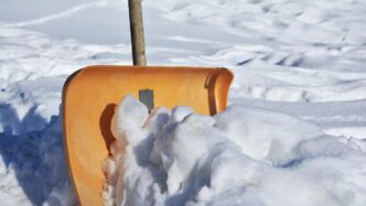 snow shoveling