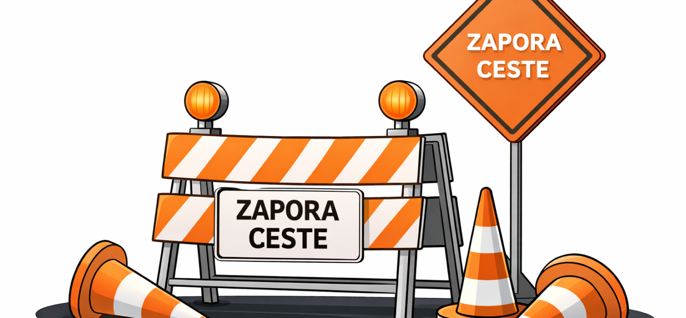 zapora ceste 1