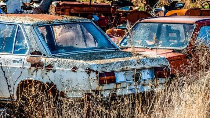 car dump