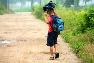children in school