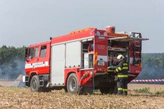 fireman on huway