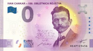 Spominski bankovec vir NLB