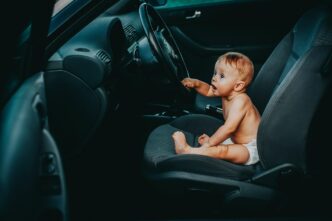 baby in the car